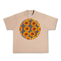 Burro african fabric pattern round earrings 4 Urban Heavy Tee - BundleAndBundleShop
