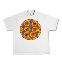 Lunar Rock african fabric pattern round earrings 4 Urban Heavy Tee - BundleAndBundleShop