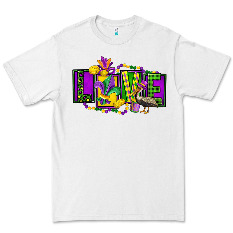 Mardi Gras Love Premium Tee by FaDigitalArtStudio | Teevron