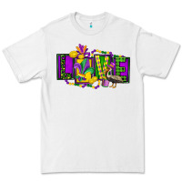 White mardi gras love Premium Tee - FaDigitalArtStudio