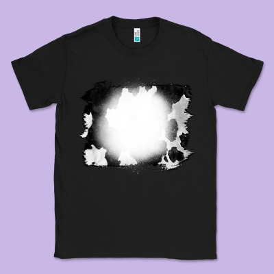 Cowhide Bleached Classic Tee Designed By Cowcowdesign