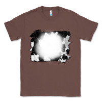 Chestnut Cowhide Bleached Classic Tee - CowCowDesign