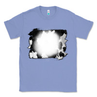 Colony Blue Cowhide Bleached Classic Tee - CowCowDesign