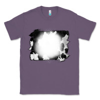 Lavender Cowhide Bleached Classic Tee - CowCowDesign