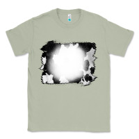 Matcha Cowhide Bleached Classic Tee - CowCowDesign