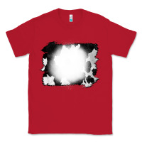 Red Cowhide Bleached Classic Tee - CowCowDesign