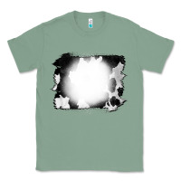 Sage Cowhide Bleached Classic Tee - CowCowDesign