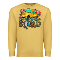 Antique Gold transportation squad school bus Premium Sweatshirt - Jasminsmagicworld