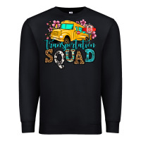Black transportation squad school bus Premium Sweatshirt - Jasminsmagicworld