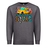 Charcoal Heather transportation squad school bus Premium Sweatshirt - Jasminsmagicworld