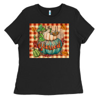Black blessed tumbler Ladies Tee - BundleAndBundleShop