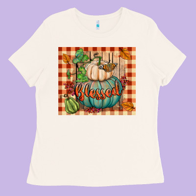 Blessed Tumbler Ladies Tee Designed By Bundleandbundleshop