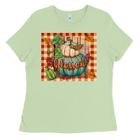 Matcha blessed tumbler Ladies Tee - BundleAndBundleShop