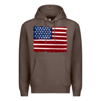 Coffee american flag Premium Hoodie - Artiststas