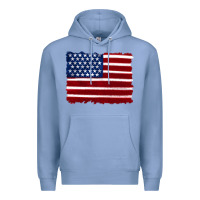 Colony Blue american flag Premium Hoodie - Artiststas