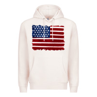 Pale Pink american flag Premium Hoodie - Artiststas