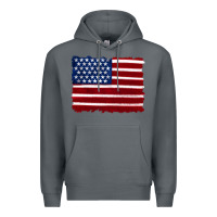 Rock american flag Premium Hoodie - Artiststas