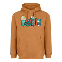 Meerkat turquoise junkie coffee cups Heavyweight Hoodie - Jasminsmagicworld