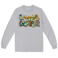 Moon Dust happy camper Long Sleeve Tee - CowhideDigitalArt