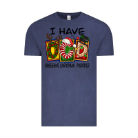 Vintage Denim I Have Obsessive Christmas Disorder Vintage Tee - FaDigitalArtStudio