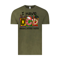 Vintage Olive I Have Obsessive Christmas Disorder Vintage Tee - FaDigitalArtStudio