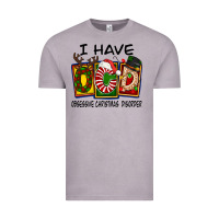 Vintage Zinc I Have Obsessive Christmas Disorder Vintage Tee - FaDigitalArtStudio