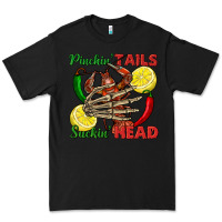 Black Pinchin' tails suckin' head crawfish Premium Tee - FaDigitalArtStudio