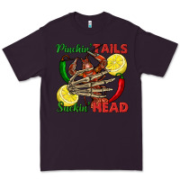Plum Pinchin' tails suckin' head crawfish Premium Tee - FaDigitalArtStudio