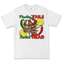 White Pinchin' tails suckin' head crawfish Premium Tee - FaDigitalArtStudio