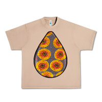 Burro african fabric pattern teardrop earrings 5 Urban Heavy Tee - BundleAndBundleShop