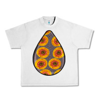 Lunar Rock african fabric pattern teardrop earrings 5 Urban Heavy Tee - BundleAndBundleShop