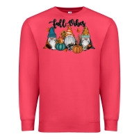 Cardinal Fall Vibes Gnomes Premium Sweatshirt - RanaPortraitStore