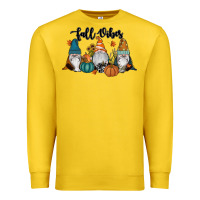 Lemon Fall Vibes Gnomes Premium Sweatshirt - RanaPortraitStore