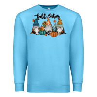 Ocean Blue Fall Vibes Gnomes Premium Sweatshirt - RanaPortraitStore