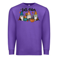 Purple Fall Vibes Gnomes Premium Sweatshirt - RanaPortraitStore
