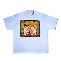 Grape Ice fall pigs Urban Heavy Tee - Jasminsmagicworld