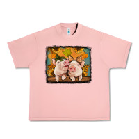 Salmon fall pigs Urban Heavy Tee - Jasminsmagicworld