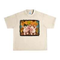 Sandshell fall pigs Urban Heavy Tee - Jasminsmagicworld