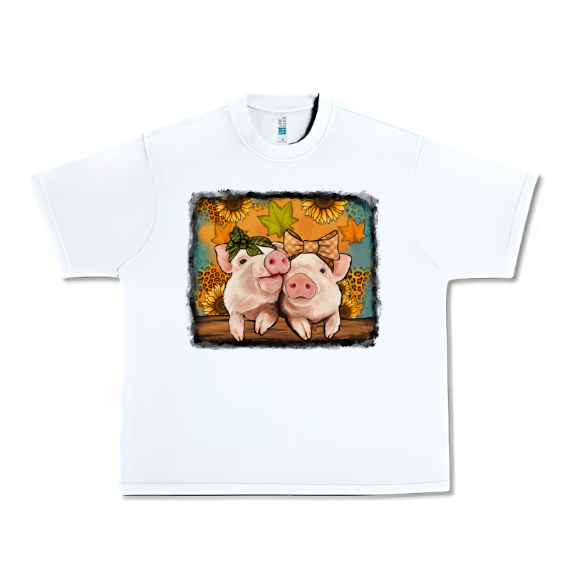 Fall Pigs Urban Heavy Tee by Jasminsmagicworld | Teevron