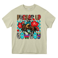 Mossy pucker up cowboy olivia Heavy Core Tee - OliviaCreatesArt