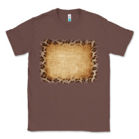 Chestnut Buralp and Leopard Classic Tee - CowCowDesign