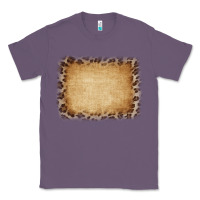 Lavender Buralp and Leopard Classic Tee - CowCowDesign