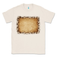 Natural Buralp and Leopard Classic Tee - CowCowDesign