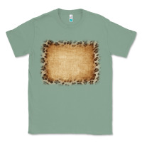 Sage Buralp and Leopard Classic Tee - CowCowDesign