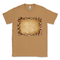 Toasted Coconut Buralp and Leopard Classic Tee - CowCowDesign