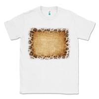 White Buralp and Leopard Classic Tee - CowCowDesign
