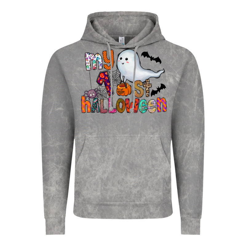 My 1st Halloween Vintage Hoodie by CowhideDigitalArt | Teevron
