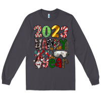 Smoke 2023 Happy New Year Long Sleeve Tee - CowhideDigitalArt