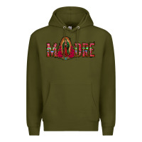 Army Green madre floral aztec leopard Premium Hoodie - Jasminsmagicworld