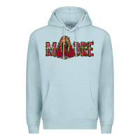 Blue Mist madre floral aztec leopard Premium Hoodie - Jasminsmagicworld